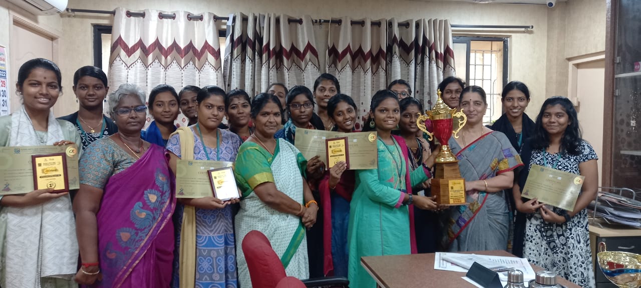 Win the Overall Trophy in Alpha Arts and Science College.