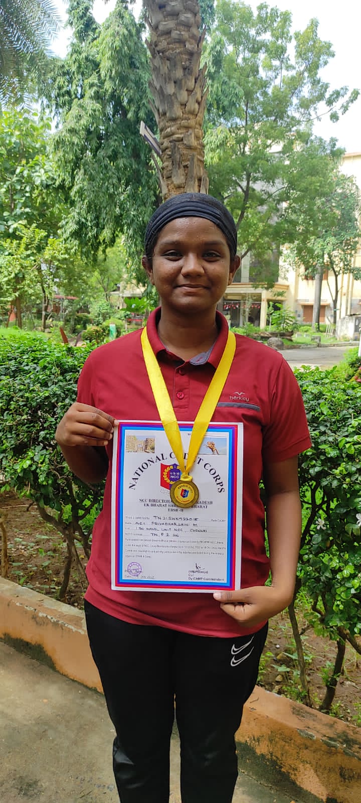 NC l Priyadharshini M from 2nd Bsc Mathematics (Aided) represented TNP&AN directorate and participated in EBSB phase 2 camp at Jhansi ,Uttar Pradesh. Bagged first prize in culturals (Group Dance).