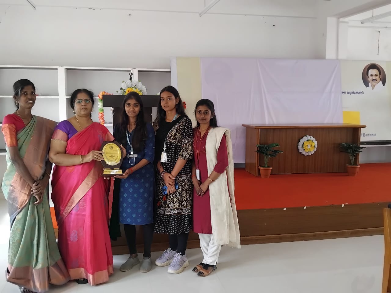 Secured 3rd prize at the Republic Day cultural event